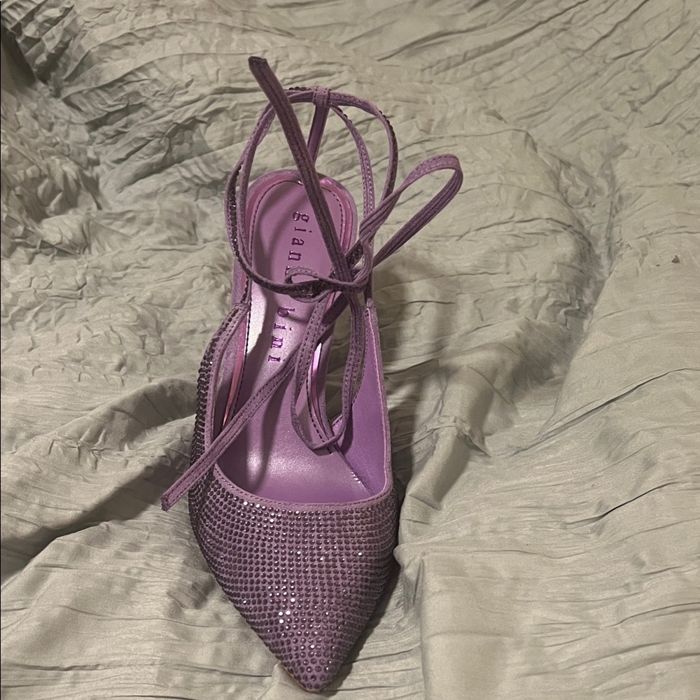 Gianni Bini Lavender Strappy Heels